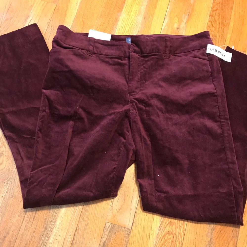 Velvet pants